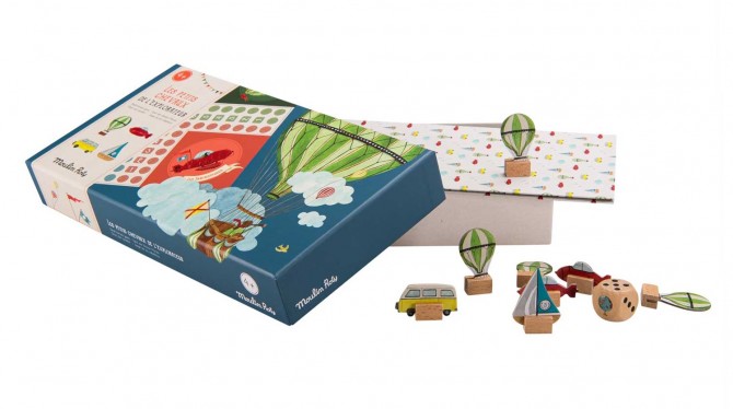 Gra w chińczyka Moulin Roty - Małe koniki